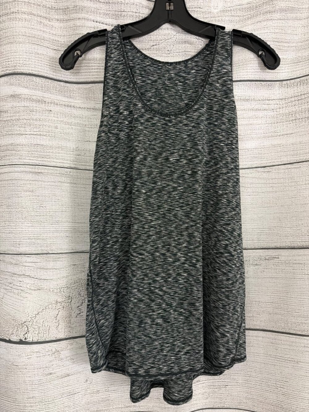 Lululemon Heathered Black Essential Tank